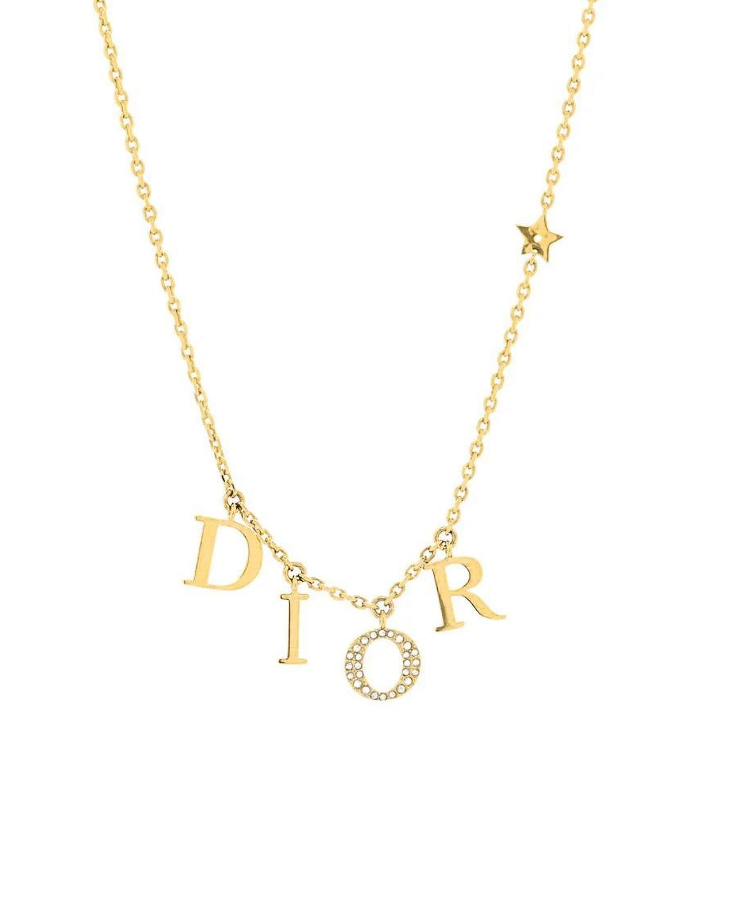 Aesthetica CD Necklace Gold
