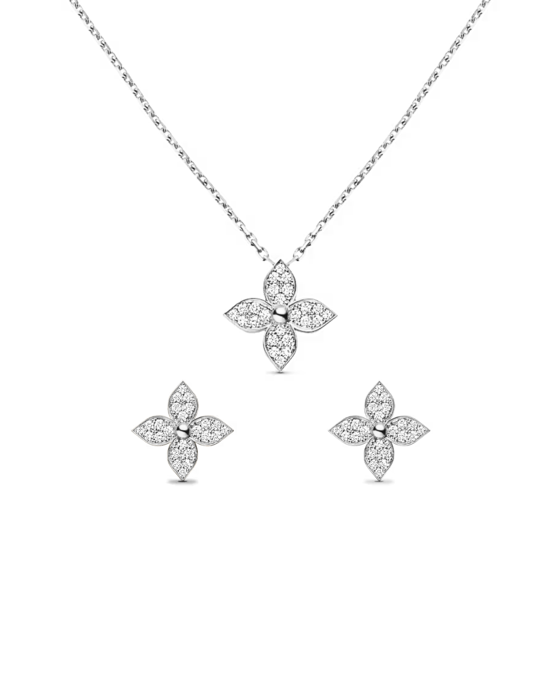 Aesthetica Lillie Set Silver